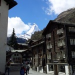 Up into the heights of Zermatt