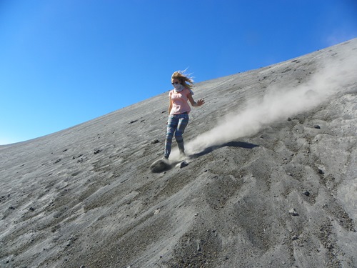The Gunung Bromo (Bromo volcano) in West Java is an Indonesian volcano that you simply have to see. And ever tried - what I call - Volcano Boarding?